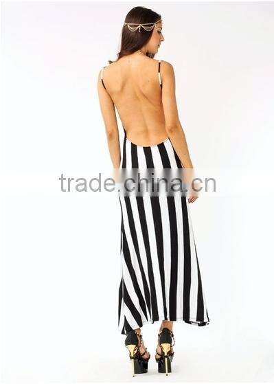 2015 Customized Plus Size lady simple long dress