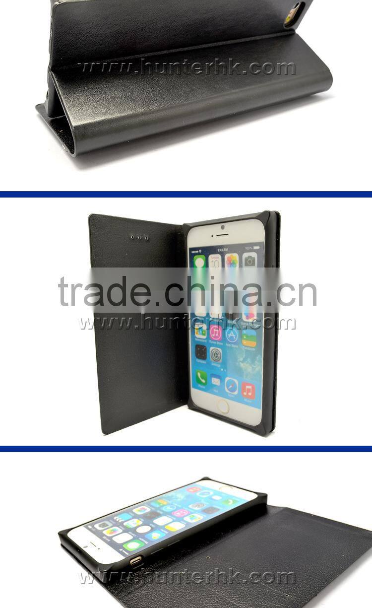 Dual Material PU Leather Case For iPhone 6S