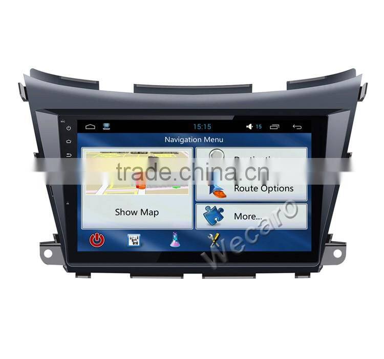 Wecaro WC-NM1025 10.2 inch android 4.4/5.1 car stereo audio for nissan murano car dvd player gps 2015 2016 Wifi 3G GPS Radio RDS