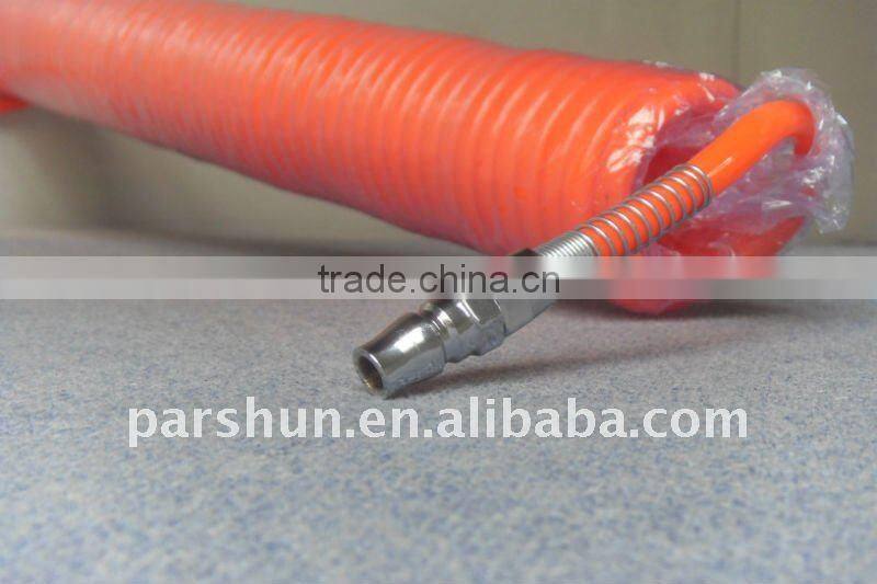 Smooth Surface TPU Spiral Air Hose with couplings