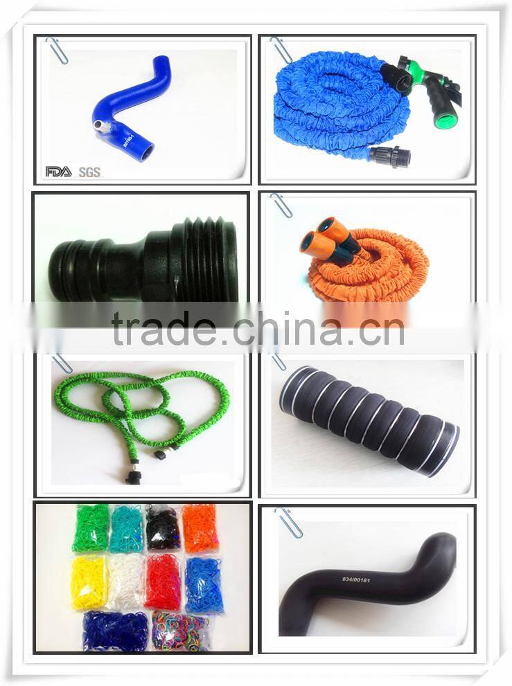 China Blue/Red/Black Automotive Custom Formed Soft Silicone Water Tube