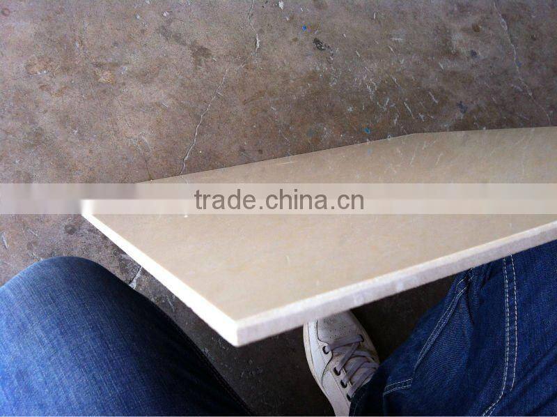 Foshan beige double loading polished tile building material