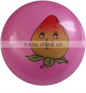 vinyl play balls, vinyl balls 10",pvc ball decal ball