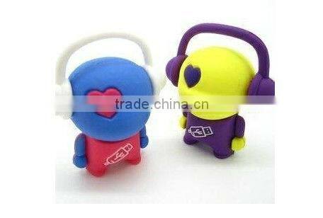 Alibaba cute animal design cartoon USB flash drive for kids