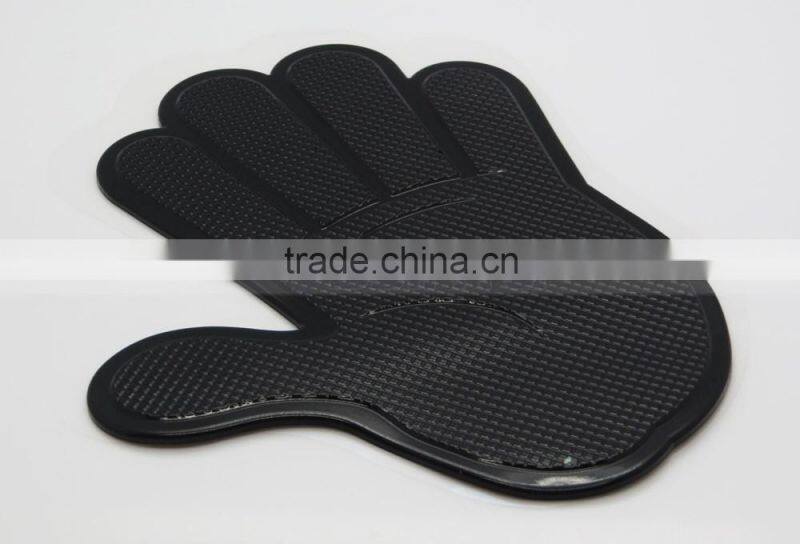 15*13 CM PU Material Manufacturer Directly Supply Palm Shape Sticky Pad