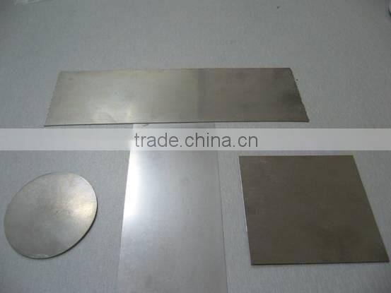 High temperature pure molybdenum plate and sheet