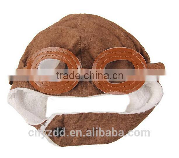 Kid Soft Warmer Winter Hat / Plush Warmer Earflap Beanie/Plush Pilot Aviator Cap