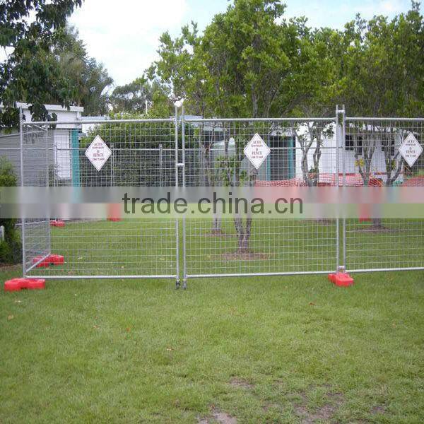 PVC coated temporary garden fence