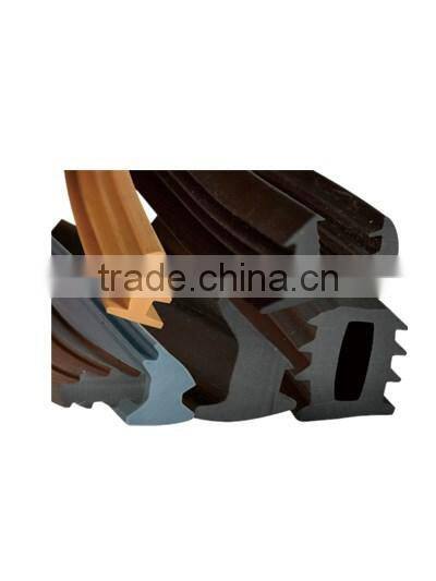 Rubber trim sealing /channel of PVC /OEM weatherstrip for car