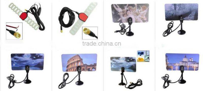 Wholesale digital high gain uhf tv antenna with VHF / UHF DVB-T-Aerial Connector