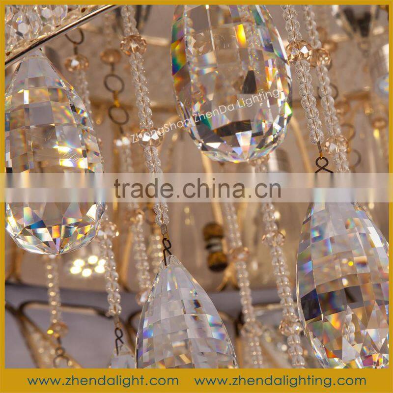 2015 new decorative LED crystal Ceiling Light with K9 crystal ball