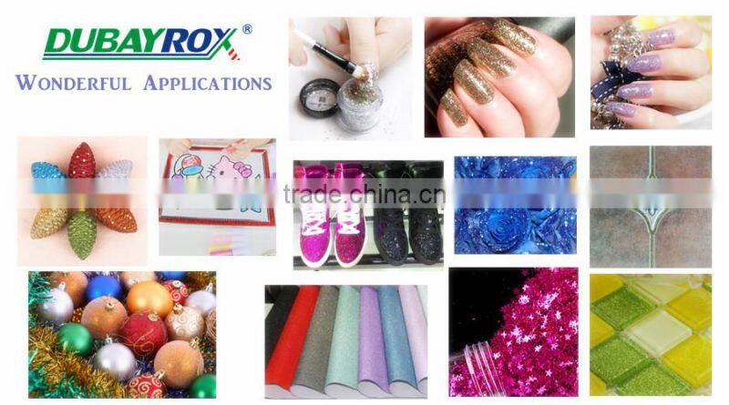 Fine Light Pink Glitter Powder for Nail Crafts Work