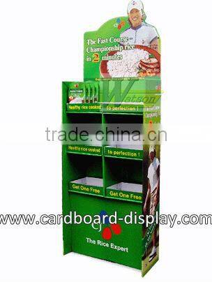 cardboard display stand for condiments