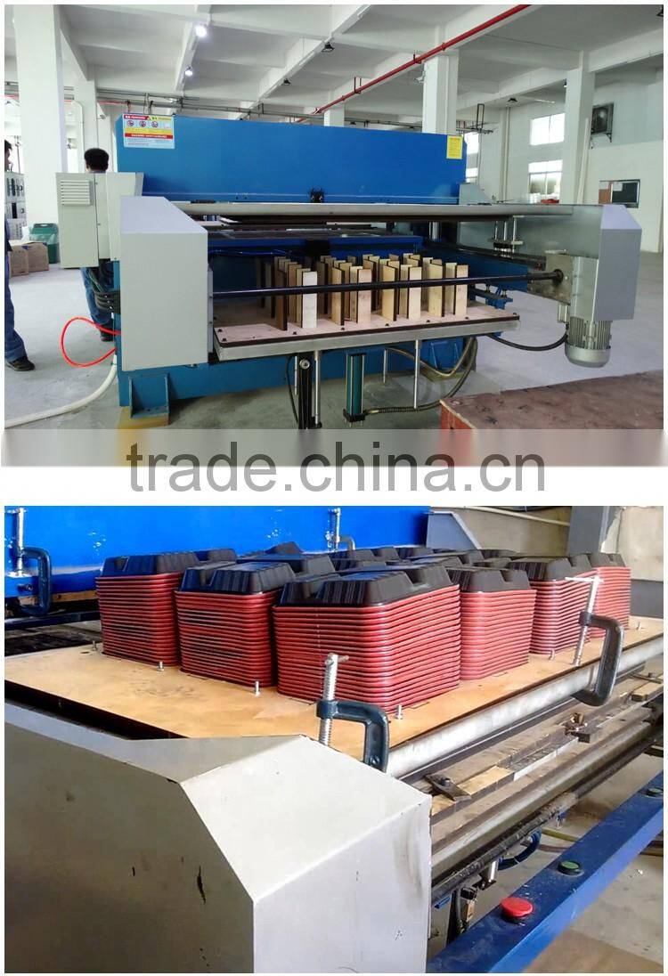 HG-B100T vacuum form blister tray for wine cutting press machine