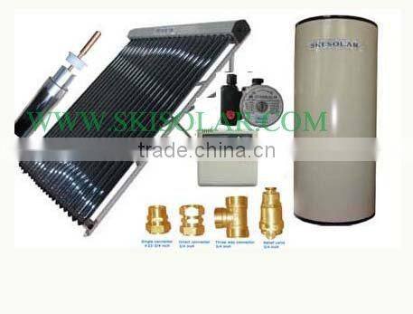 pool solar water heater: split solar system without Heat Exchanger