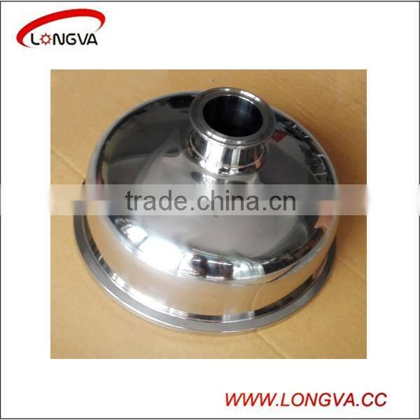 sanitary stainless steel bowl cap tri clamp reducer pipe fittings