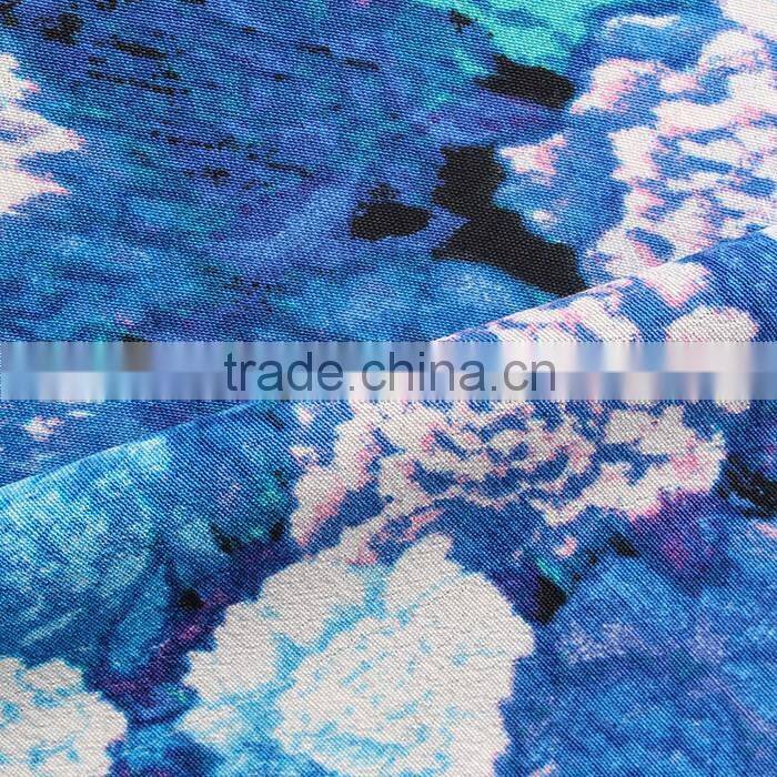 Oeko-Tex Standard 100 Certification 100% rayon material digital printed fabric textile