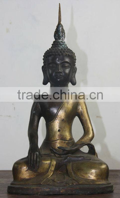 Chinese Antique Copper Thailand Buddha