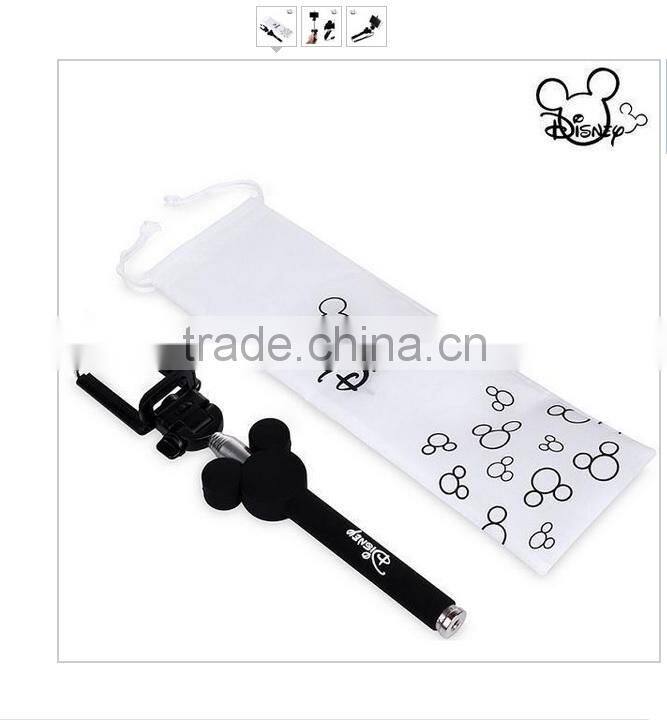 Z07-9 2015 new products micky monopod ,selfie stick