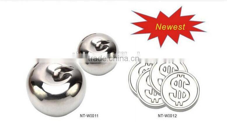 NT-WS13 stainless steel barware ice cubes reusable ice cubes for wine