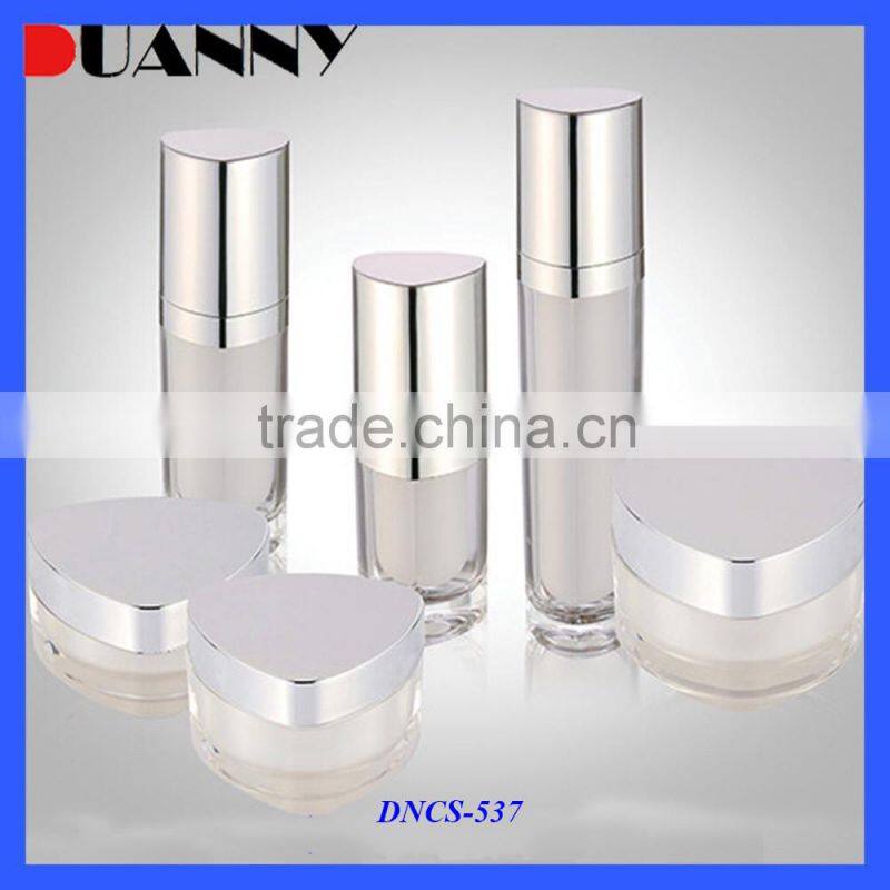 Triangle Acrylic Cosmetic Container Packaging,Triangle Cosmetic Container