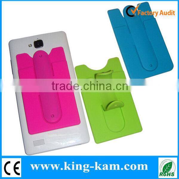 universal silicone bumper case with touch-U holder