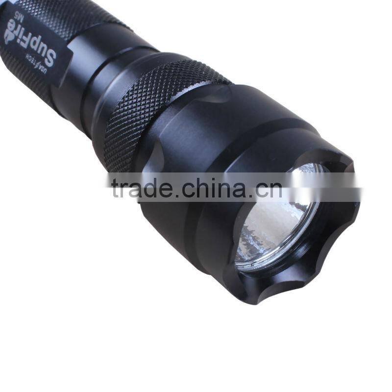 Shenzhen supfire M5 high bright portable mini spotlight LED flashlight