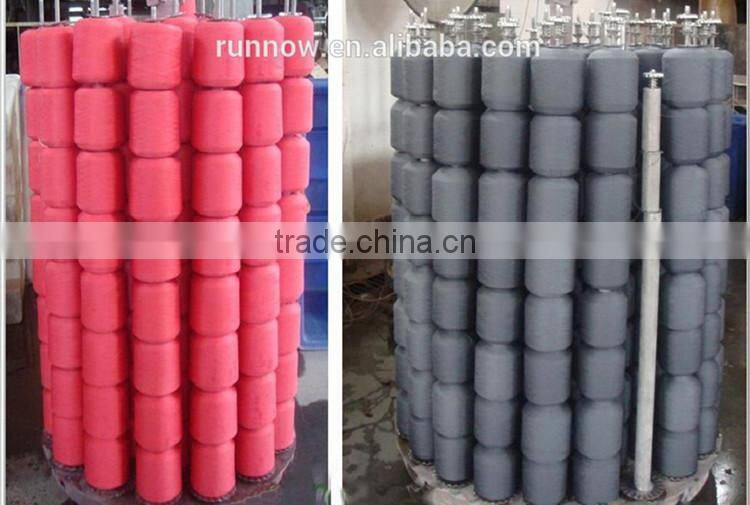 Colored spun yarn cone polyester sewing thread