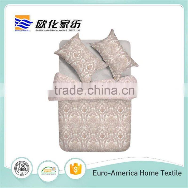 100% Pure Cotton Bed Linens Bed Cover 4pcs Bedding Sets