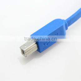 Flat A Male to B Male USB 2.0 Cable