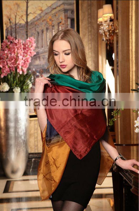 Digital printed silk scarves034