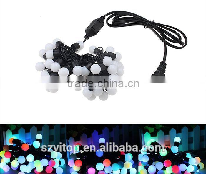 Led Christmas Light Ball 5 Meter 20LED US EU Plug 110V/220V Big Ball High Bright Party Decoration