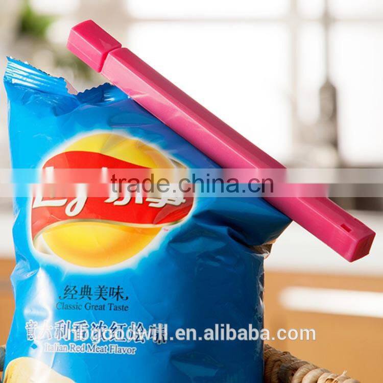 16cm sealing clip, plastic sealing clip, can be printed logo , sealing clip