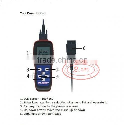 2015 High quality Original XTOOL PS150 Auto Diagnostic Tool PS150 Oil reset Oil Odometer Correction tool