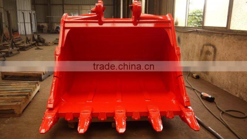 Good quality Excavator Hard Rock bucket made in China but western quality
