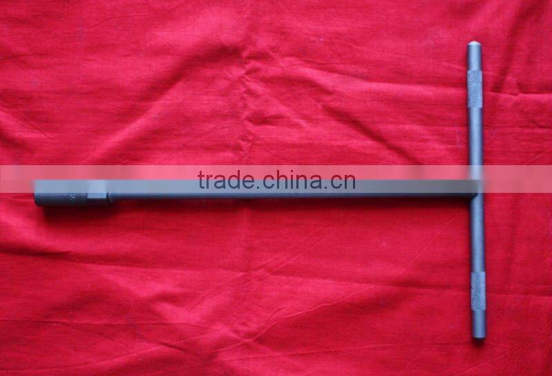 45#carbon steel T handle socket spanner wrench