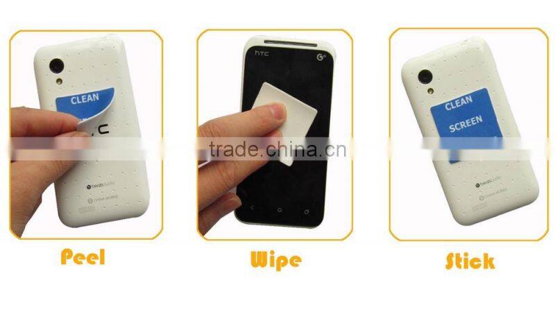 Microfiber Phone Adhesive Sticker Cell Phone Cleaner