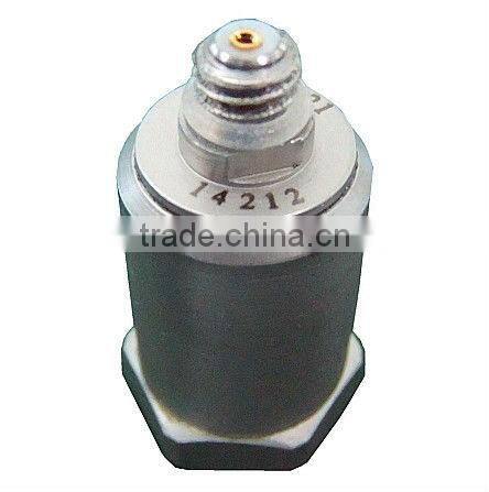 general purpose single axis piezoelectric vibration and shock sensor