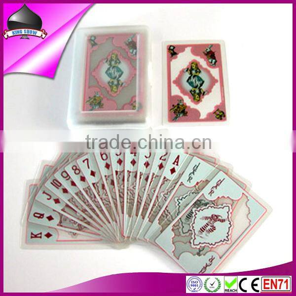 high end print transparent plastic cards for advertising promotional gift casino wholesale