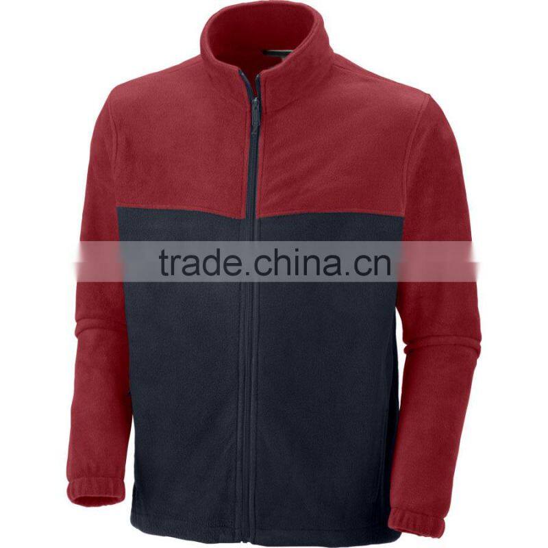 Without hood polar fleece jacket men