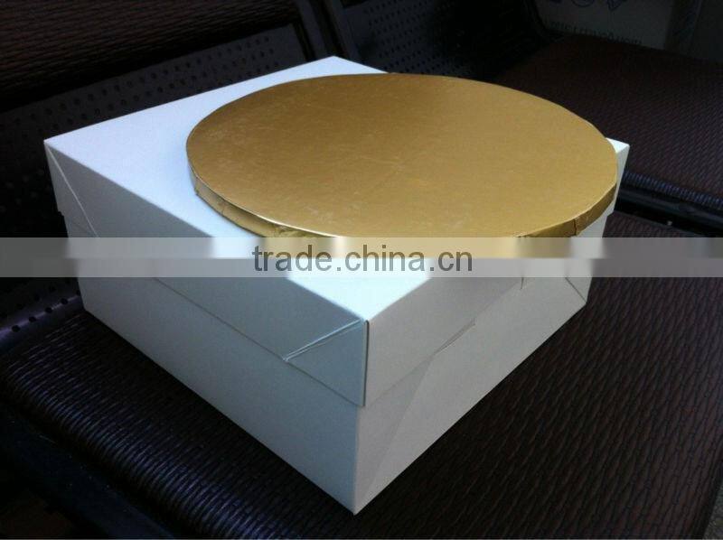 Cake boxes and cake boards