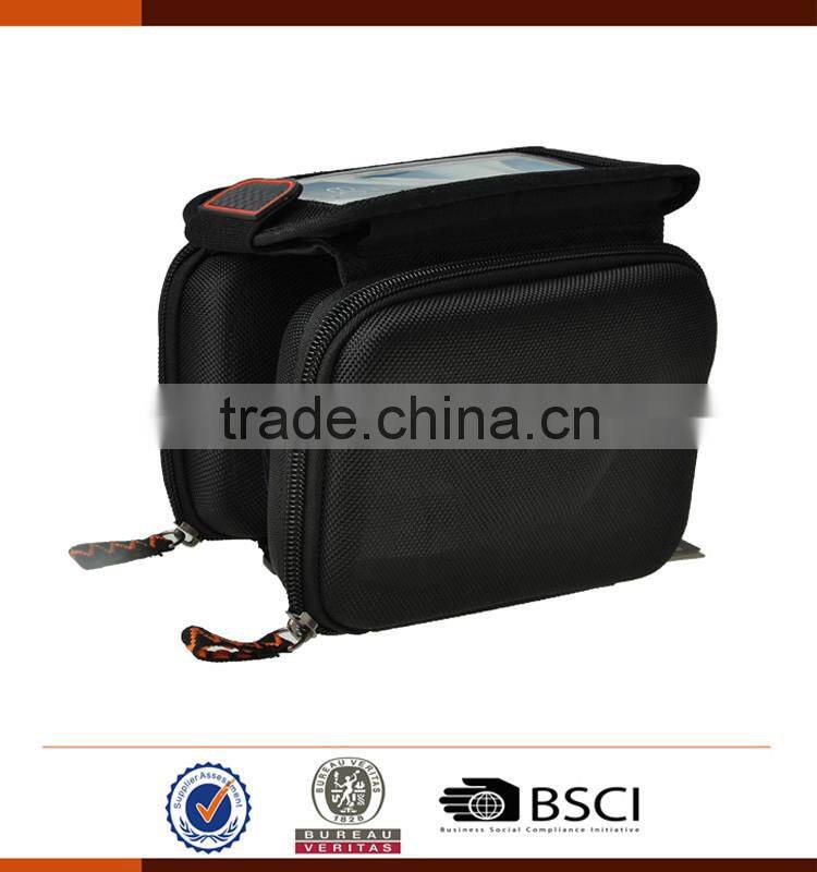 EVA Bicycle Frame Bag with Separable Cellphone Pocket