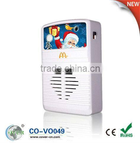 Christmas song doorbell for funny Christmas decoration