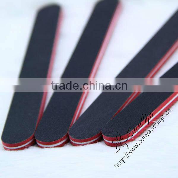 black and white nail file