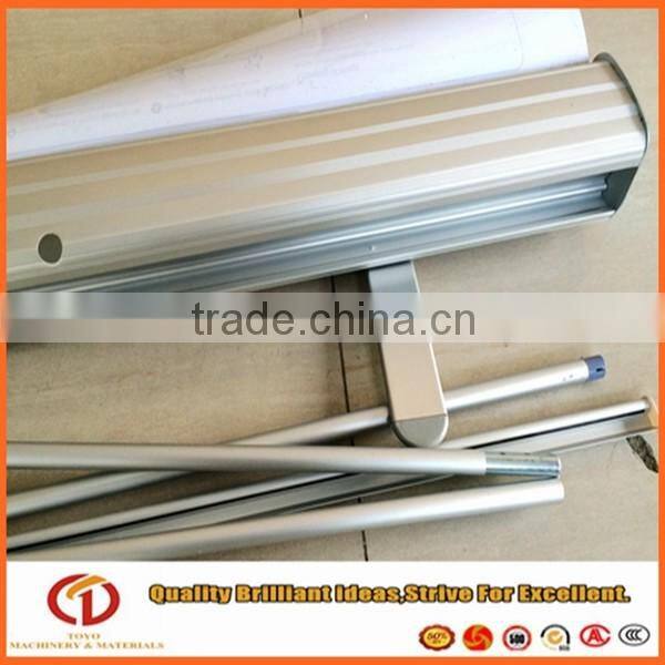2015 high quality silver wide screen roll up banner