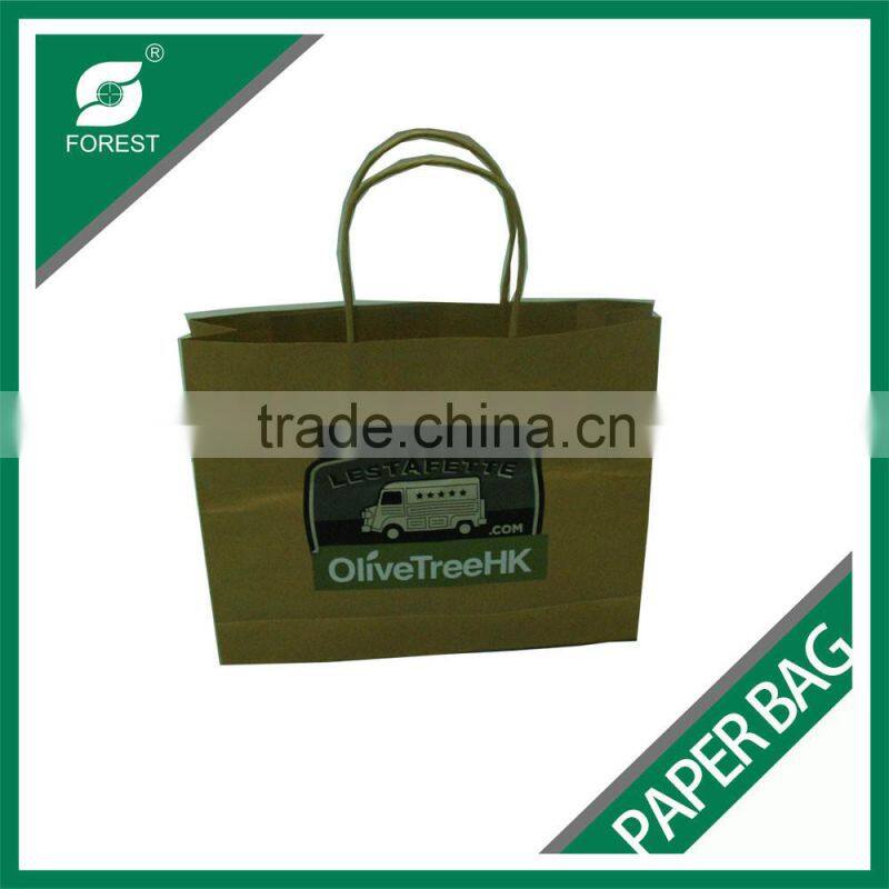 FASHION DESIGN PAPER SHOPPING BAGS CUSTOM PRINT PAPER BAG WITH HANDLES