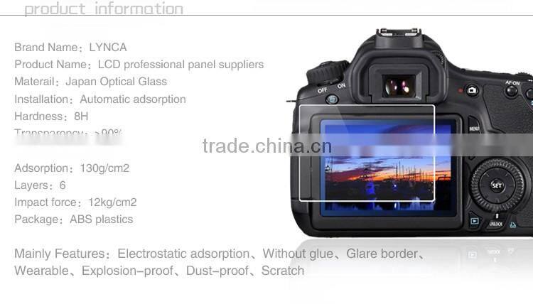 Optical GLASS LCD Screen Protector dust absorber Film for FujiFilm XT1 Fuji Camera for all camera