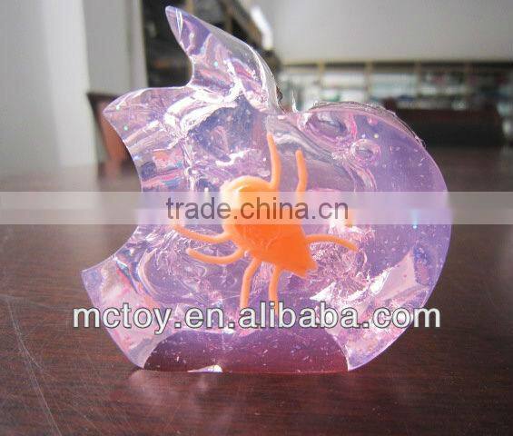 Factory price Apple shape crystal Putty slime crystal gift crystal slime toys