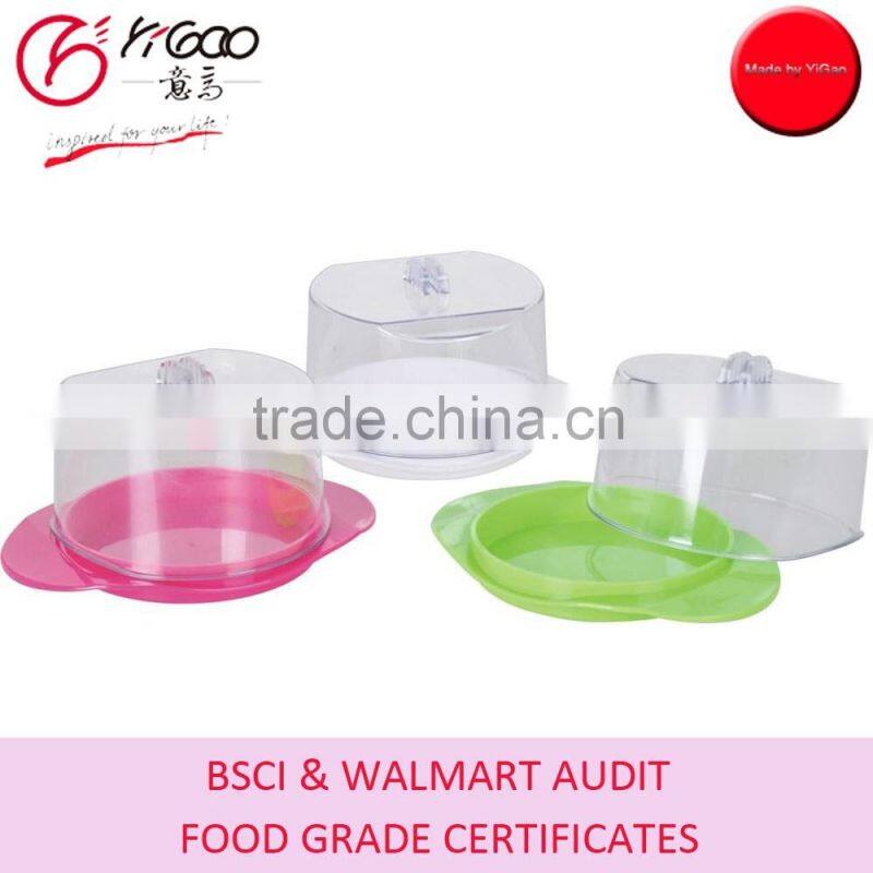 Cheap Square & Rectangular Cheese Keeper/Plastic Cheese Holder/PP Butter Container