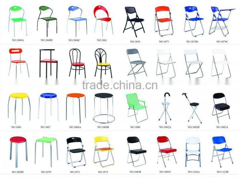 living room furniture /plastic chair factory/ modern brief plastic chair 1825